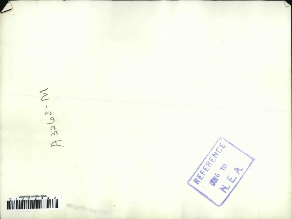 1960 Press Photo Carmel, Calif G Crawford rescued from rocks by copter