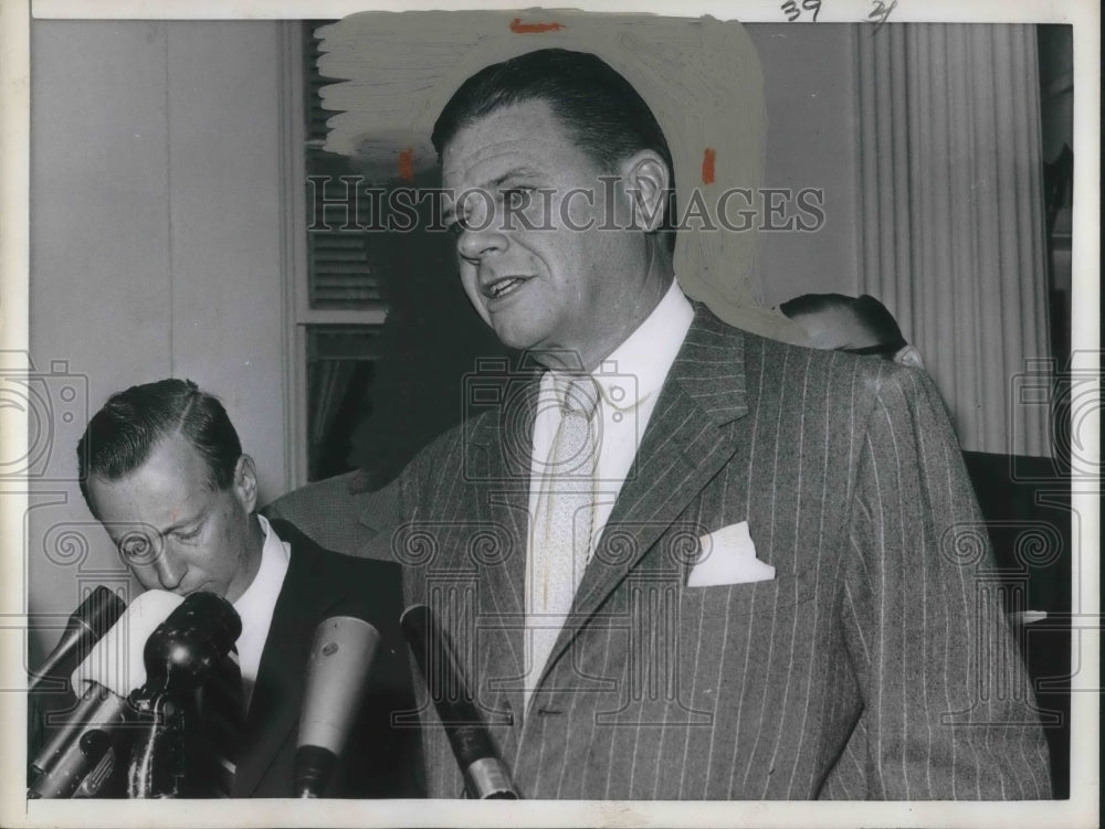 1960 Press Photo DC Republican Natl chairman Thurston Morton