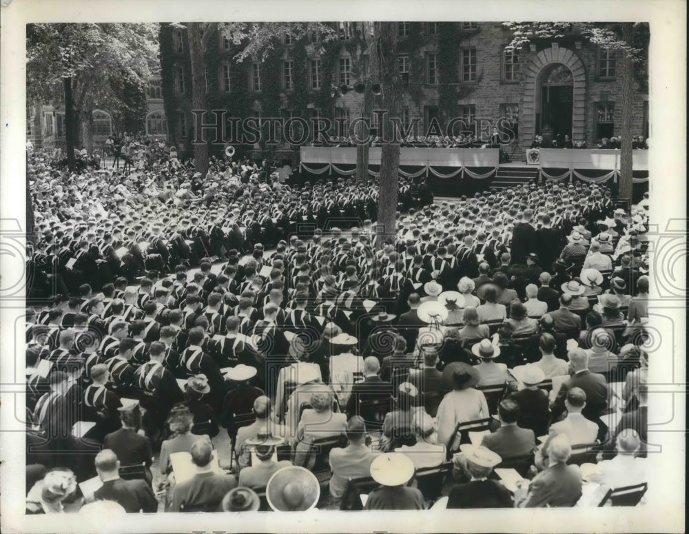 1941 Press Photo Princess Julianam MacKenzie King at Princeton Univ