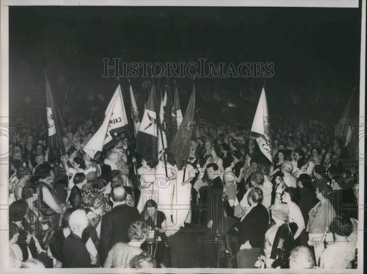 1937 Press Photo 46th Congress of th eDAR congress held in DC