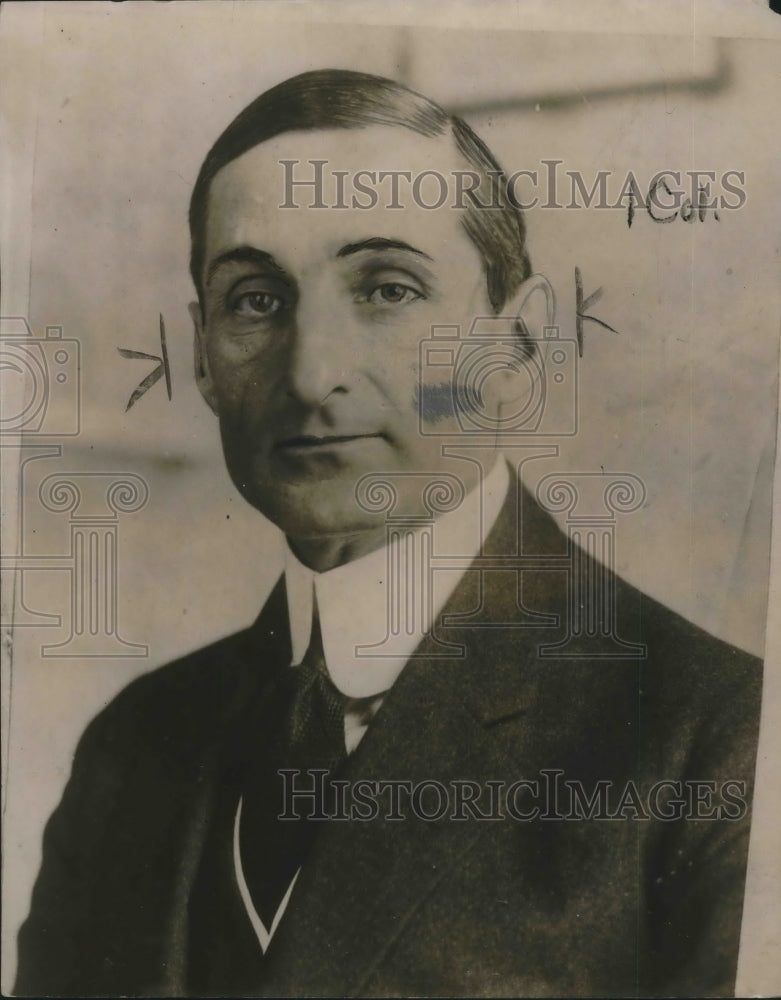 1925 Press Photo Mr William G McAdds