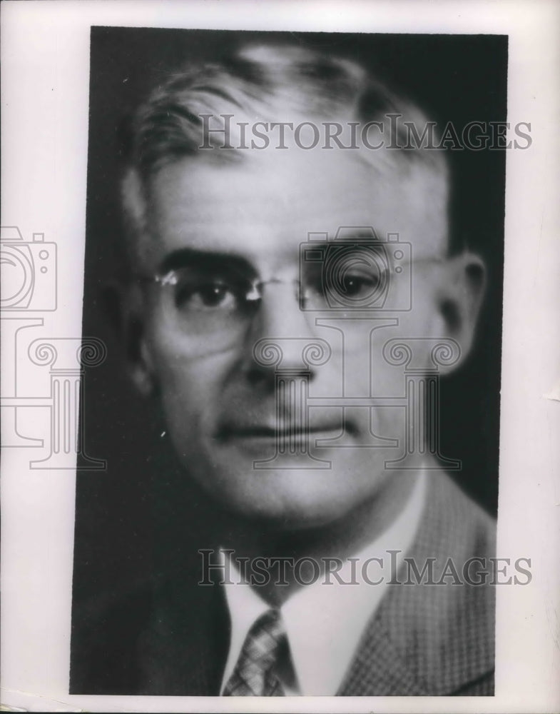 1954 Press Photo Harry S Eldred VP of Armour & Co