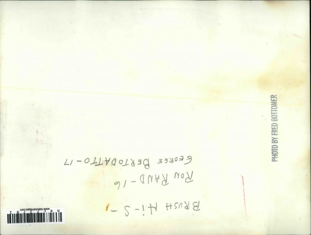 Press Photo music students Ron Rand, George Bertodatto of Brush High School