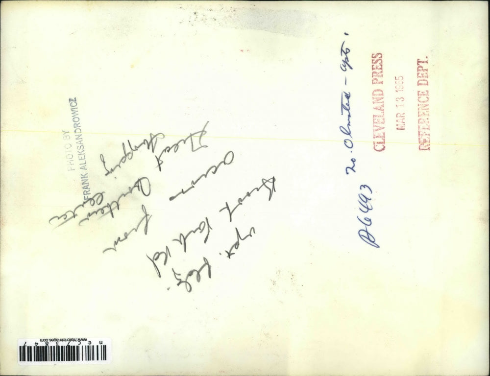 1965 Press Photo New apt bldg. construction in Cleveland, Ohio