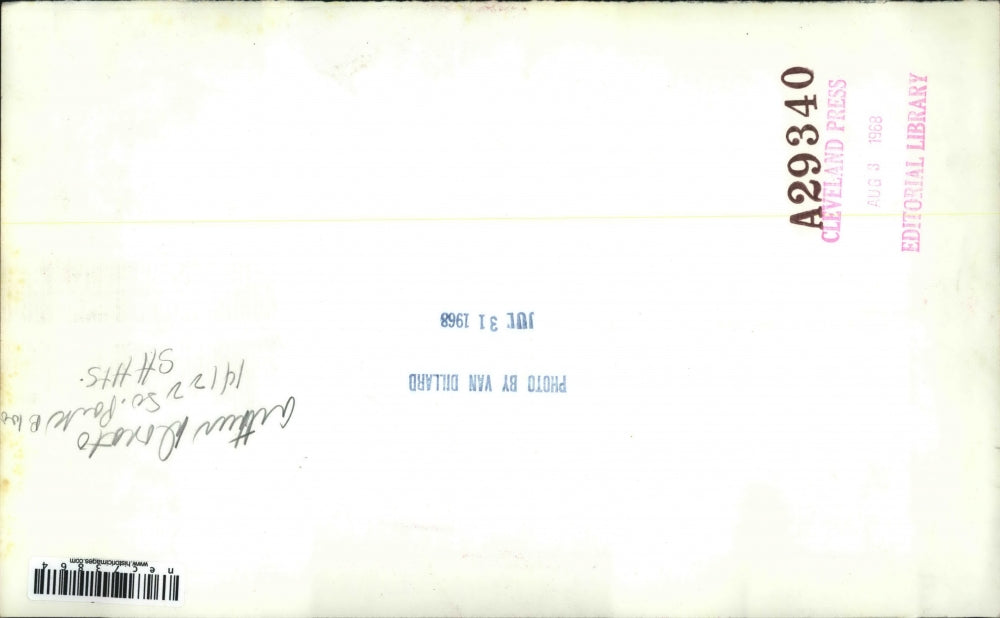 1968 Press Photo Arthur Donato home in Cleveland, Ohio