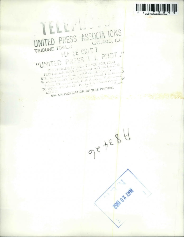 1952 Press Photo NYC, Marilyn Morrison to wed singer Johnny Ray