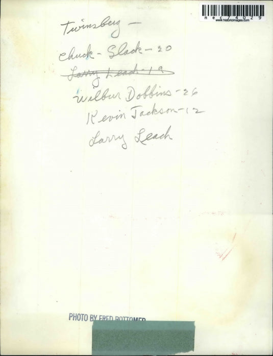 Press Photo Twinsberg, O C Slack, W Dobbins, K Jackson, L Leach