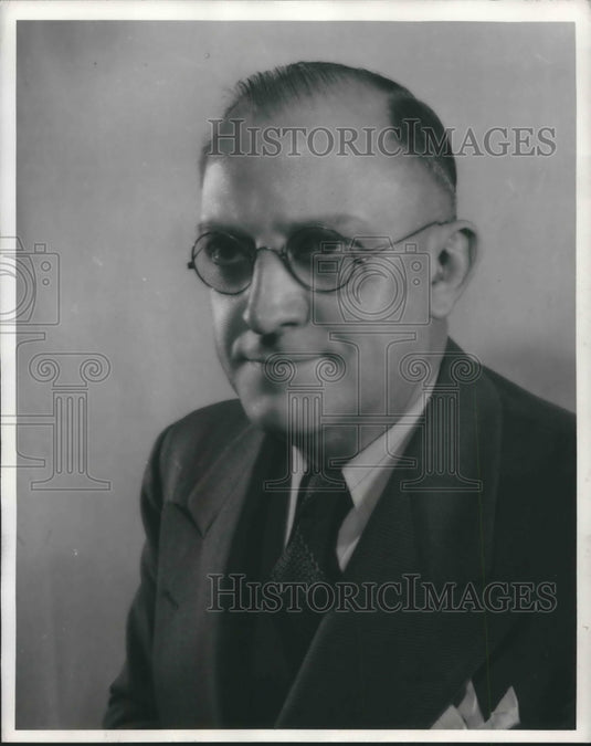 1942 Press Photo Westinghouse Co Harry R Meyer, Maint Sales Dept head