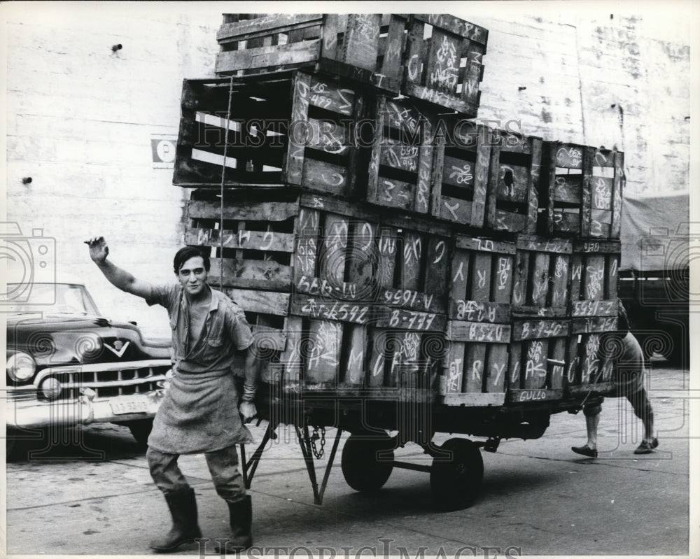 1969 Press Photo Market Information Service helps reduce spoilage, prices