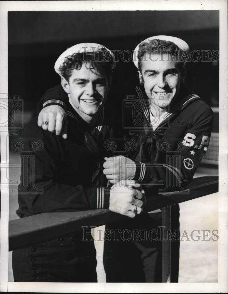 1940 Press Photo Gil and Bud McKellens