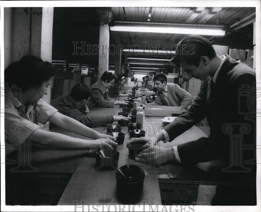 1968 Press Photo Occupation Center in NJ rehab training of veterans
