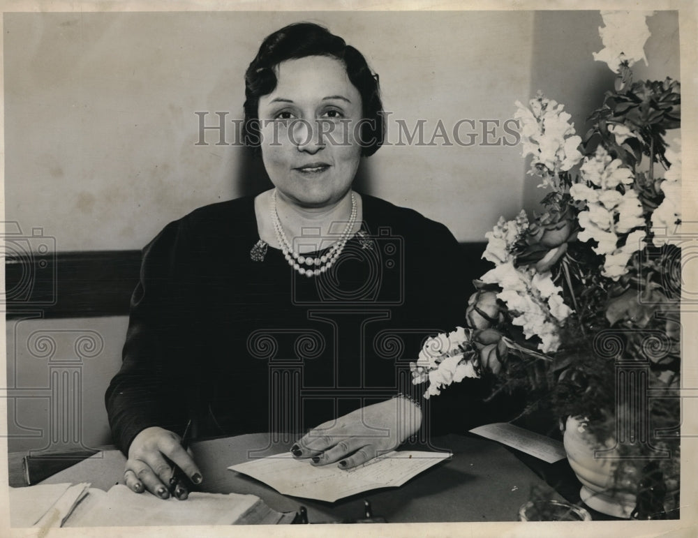 1938 Press Photo Evelyn Cohen