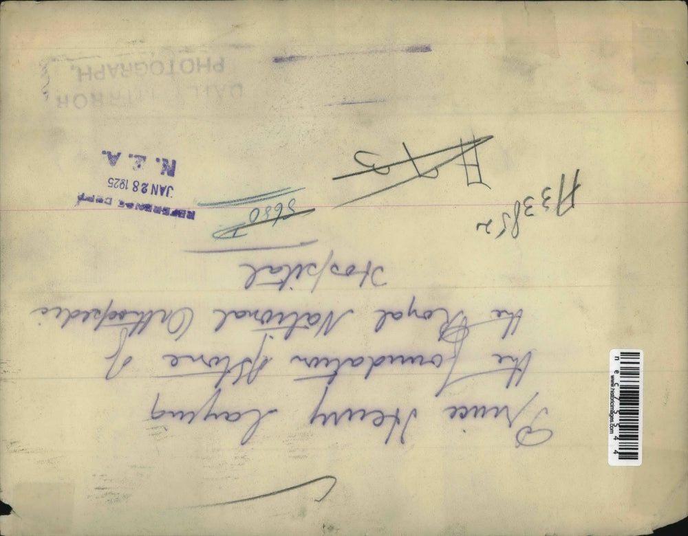 1925 Press Photo Prince Henry Lays Stone at Royal National Orthopedic Hospital