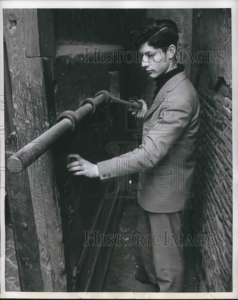 1956 Press Photo Gateway of Porta Del Popolo,