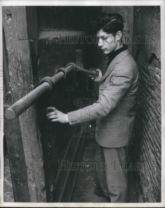 1956 Press Photo Gateway of Porta Del Popolo,