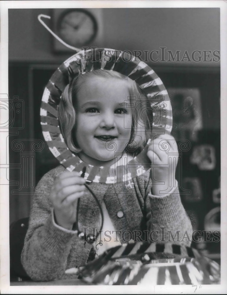 1960 Press Photo Dinny Weed Student At Roxboro Elementary- Historic Images