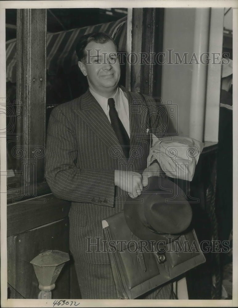 1938 Press Photo Erwin Thoma Editor of Boxsport German Sport Magazine