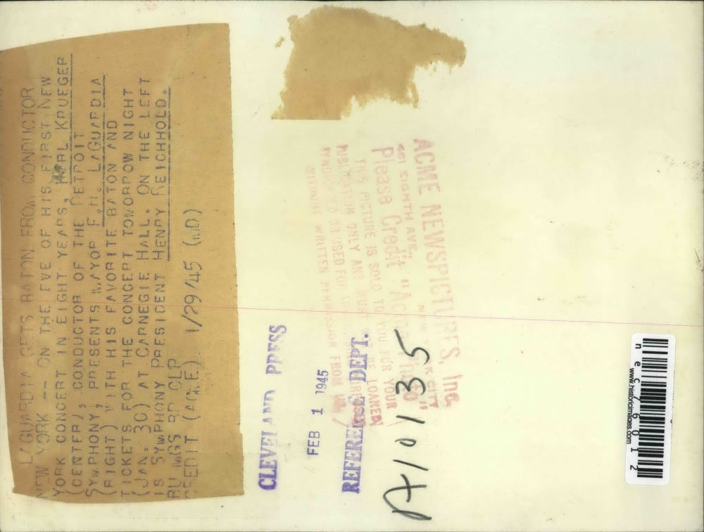 1945 Press Photo Karl Krueger conductor of the Detroit Symphony