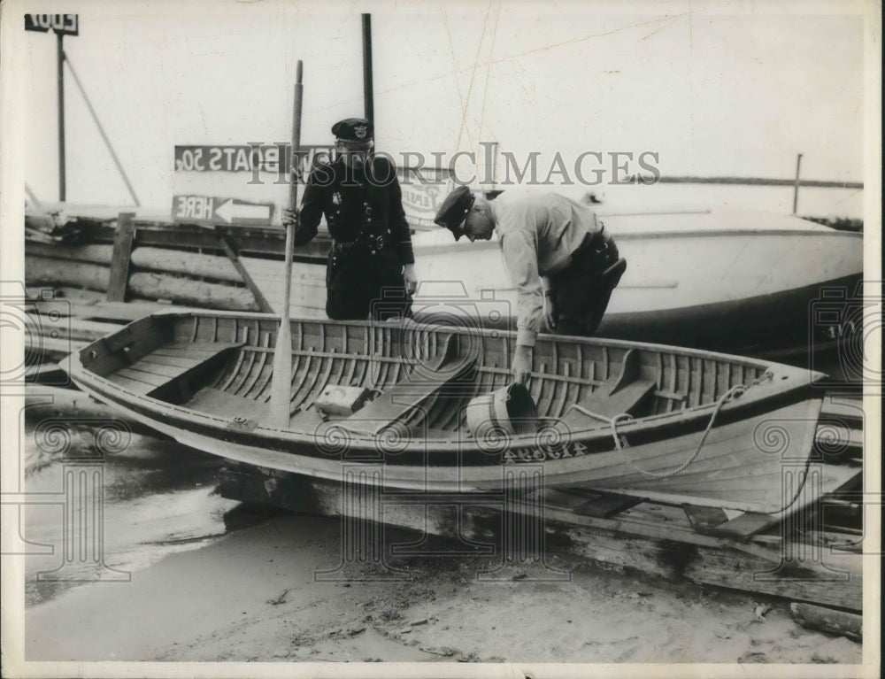 1940 Press Photo John Berchak Dept. Marsh Arm Lake and Al McWilliam