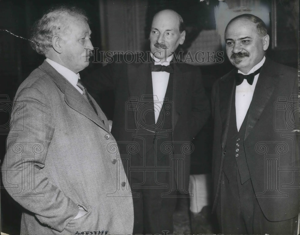 1939 Press Photo Anglo-Russian Parliamentary Committee & London Trades Council.