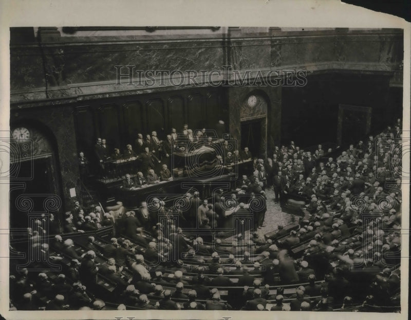 Load image into Gallery viewer, 1931 Press Photo Palace of Versailes during National Assembly

