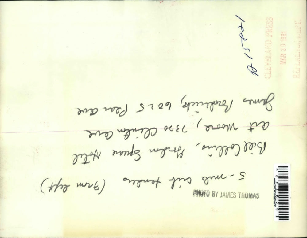 1961 Press Photo Bill Collins,Gordon S Hotel, Art Moore, James Broderick in Clev