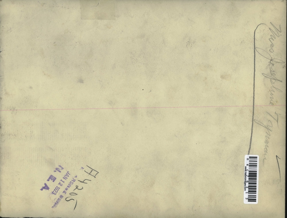 1923 Press Photo Mrs. Josephine Tynman.