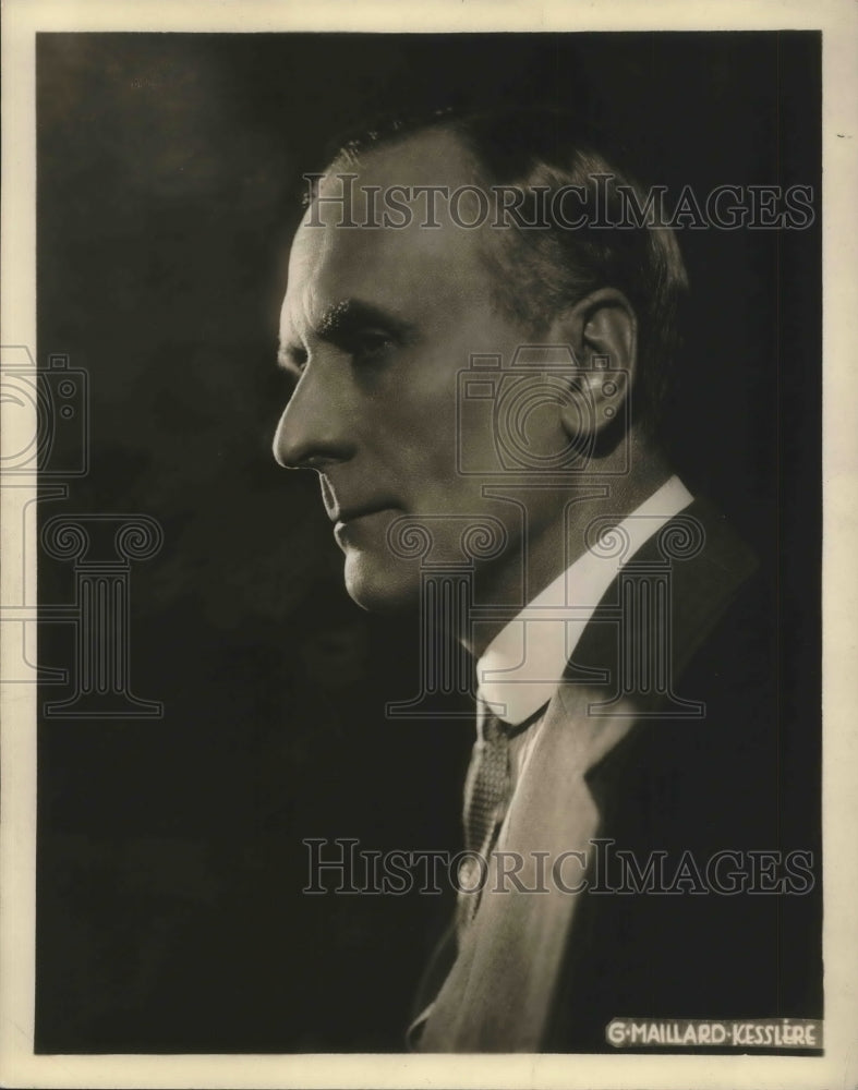 1937 Press Photo Ernest Lawford as William in play The Truth About Blayds