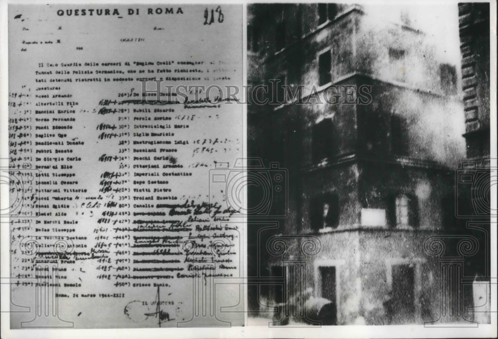 1967 Press Photo Main Prison Regina Coeli