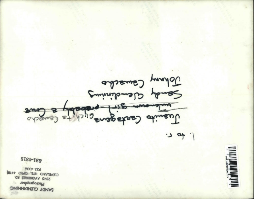 Press Photo Juanito Cartagena, Sandy Alendinning, Johnny Camacho