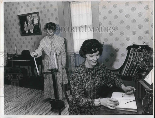 1966 Press Photo Mrs Keith Moore Mrs Robert Wagner Reelected To Posts