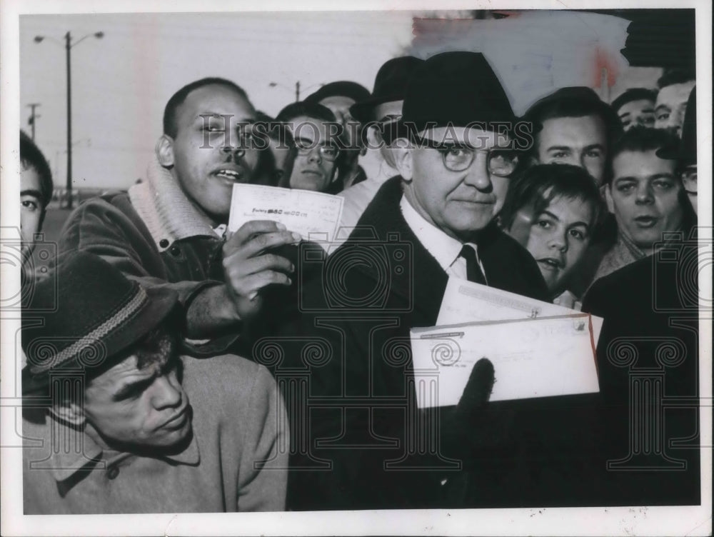 1964 Press Photo Lavell V. Allen and Donald G. Blanchard