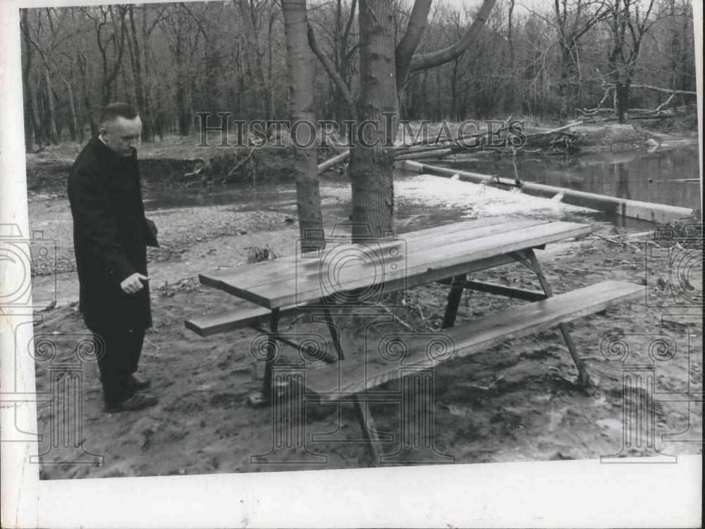 1934 Press Photo Don Wells Metro Park director in Lake County Ohio