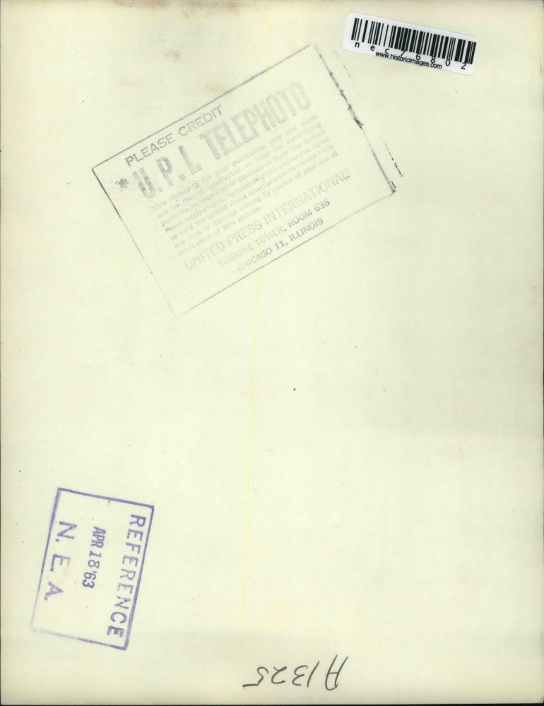 1963 Press Photo Nina Little in new Easter basket hair style