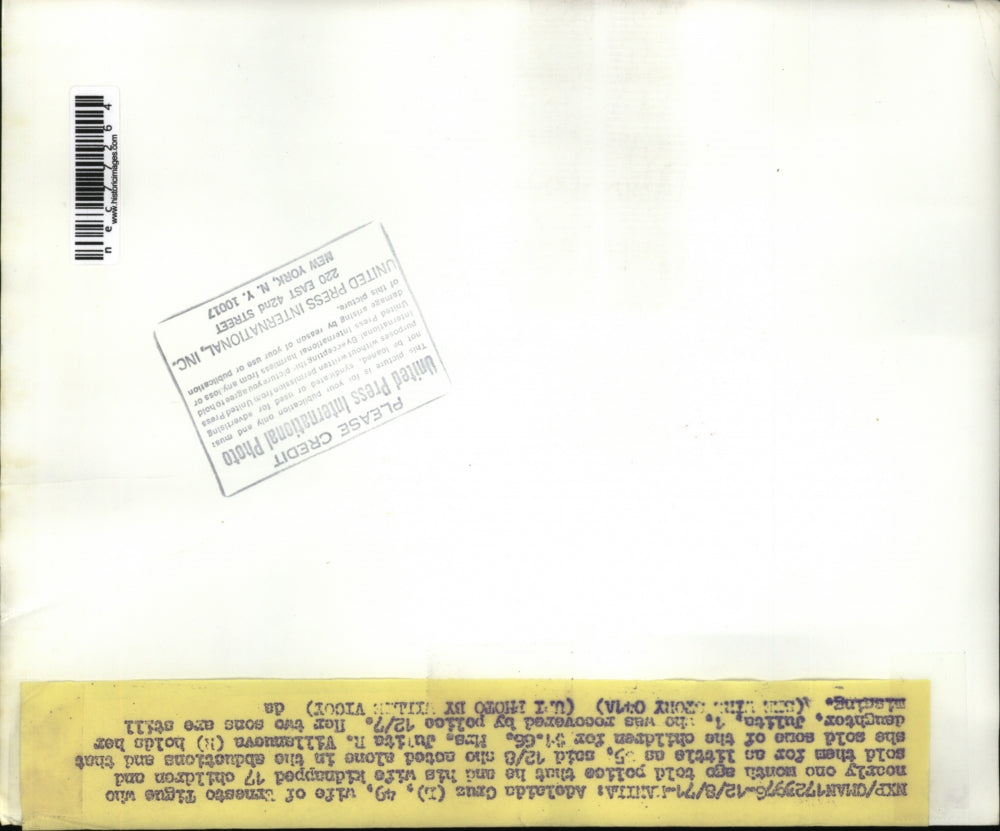 1971 Press Photo Adelaida Cruz kidnapped Julita R. Villanueva's daughter, Julita