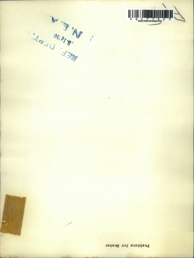 1950 Press Photo Double breasted and caped swing coat a Fashion for Easter