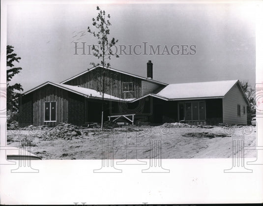 1966 Press Photo Pate Homes, Brecksville"s Southern Estates, 28 lots
