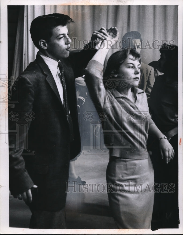 1959 Press Photo WUP's Bandstand Dance