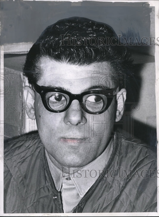 1957 Press Photo Bowler Of The Week Tony Fabec