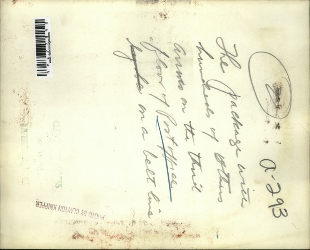 Press Photo Packages at Post Office for processing for shipment