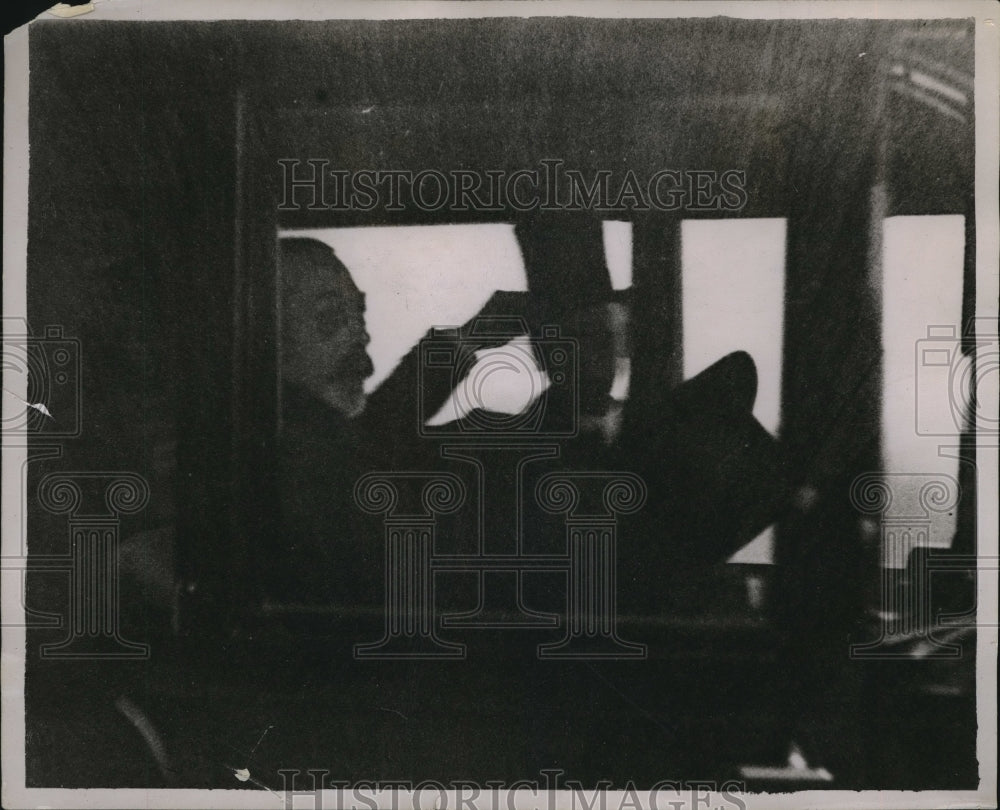 1930 Press Photo HM King Arriving At The House Of The Lords