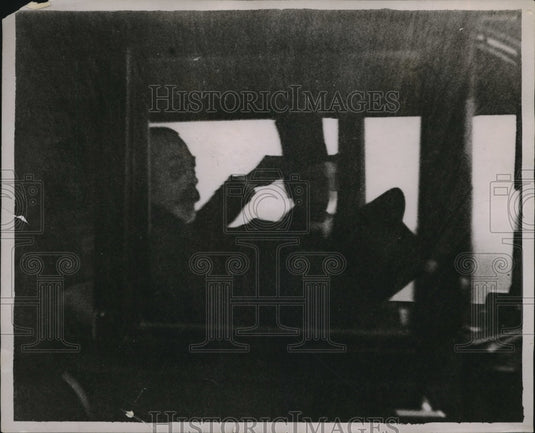 1930 Press Photo HM King Arriving At The House Of The Lords