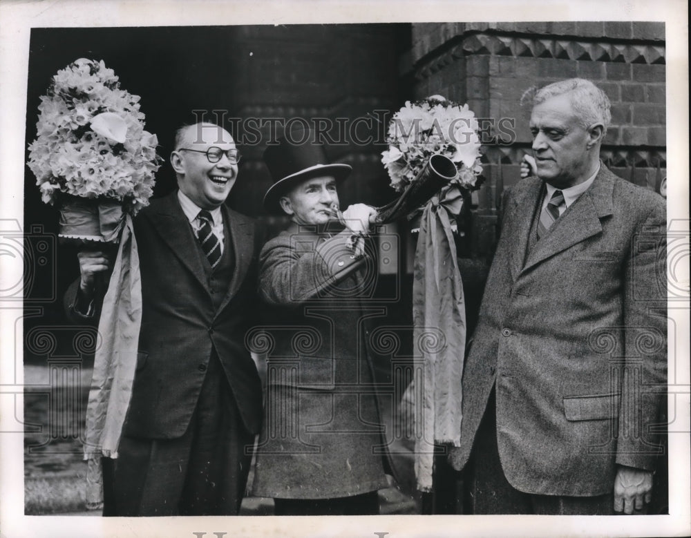 1948 Press Photo Hungarfoed England, 1260 custom where forfeits on houses built