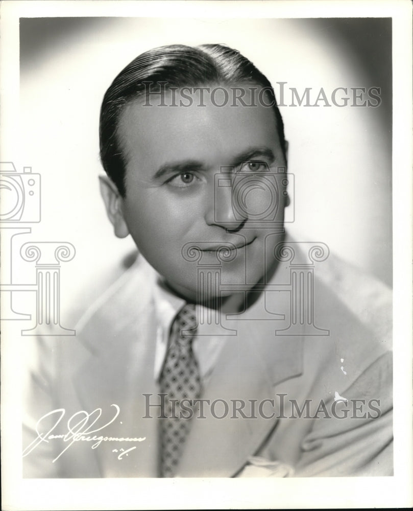 1941 Press Photo orchestra leader Charlie Spivak