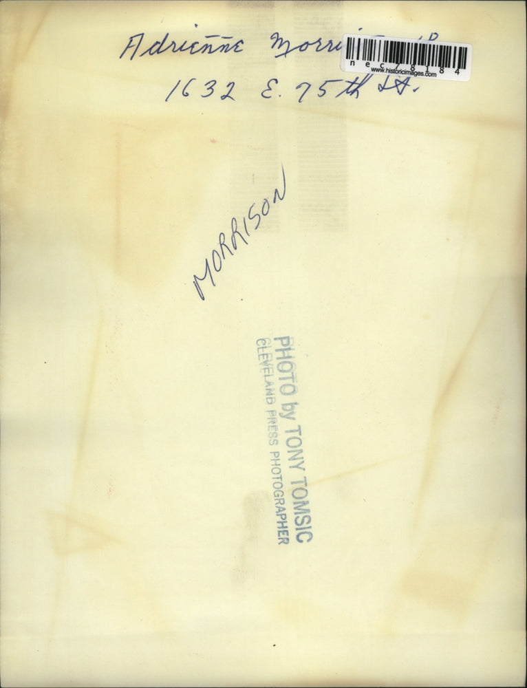 Press Photo Adrienne Morrison