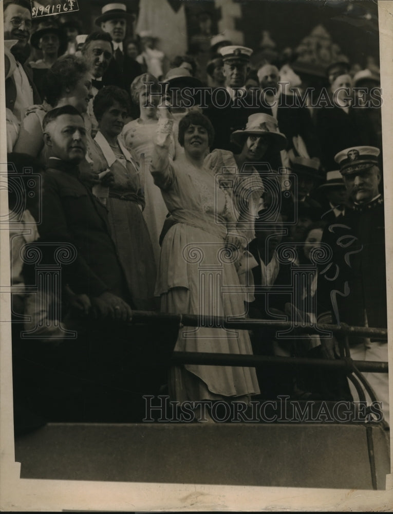 1919 Press Photo Presidents daughter, Miss Margret Wilson