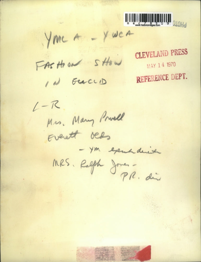 1970 Press Photo Mrs. Mary Powell, Everett Ods, Mrs. Ralph Jones