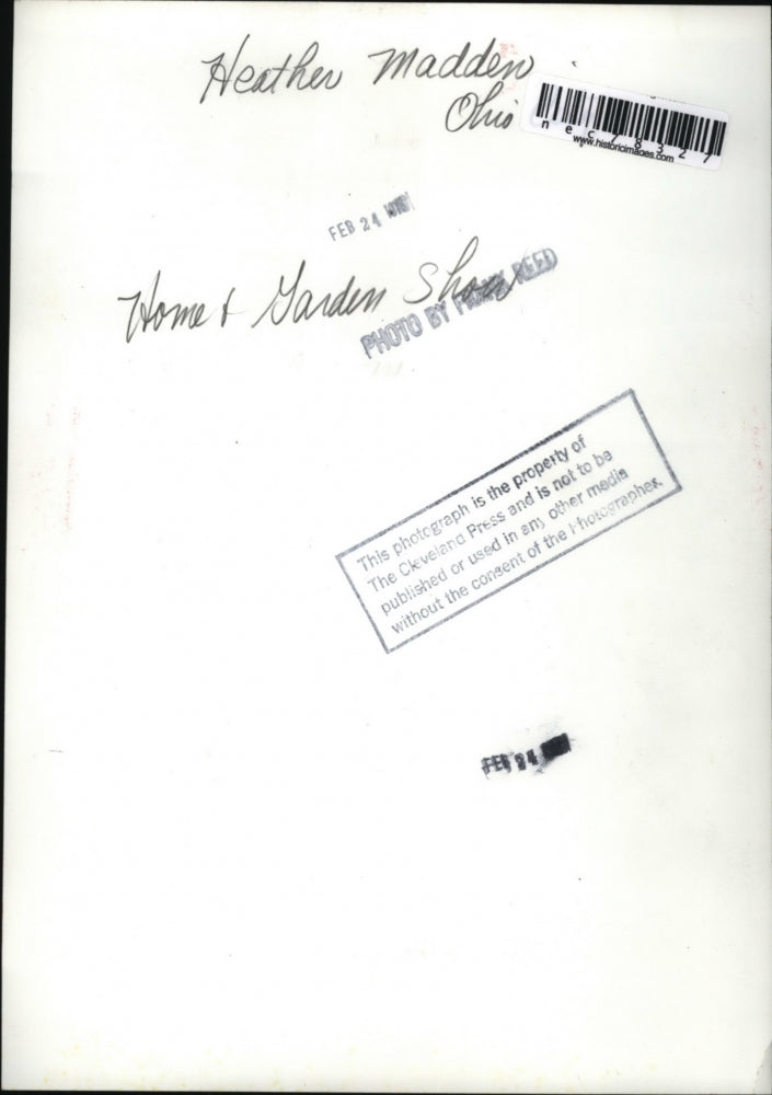 Press Photo Heather Madden