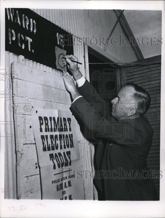 1955 Press Photo Vernon San Ford