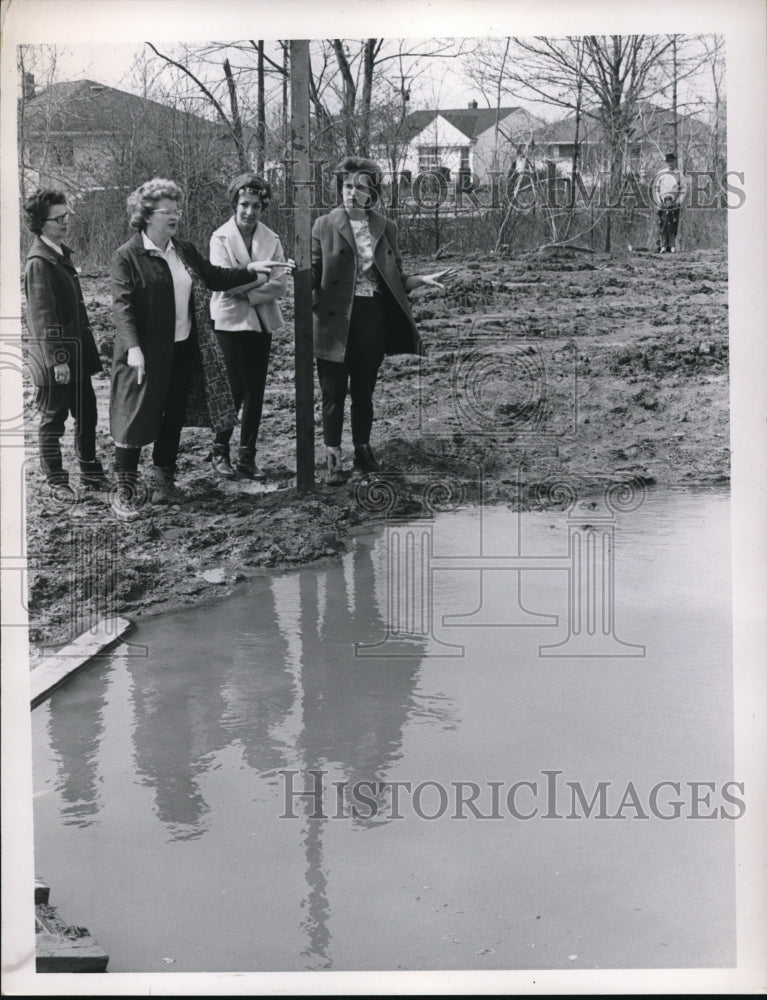 1966 Press Photo Mrs. Matisko, Mrs. Miller, Mrs. Mironik and Mrs. Savetski- Historic Images